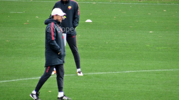 Di Francesco, Trigoria allenamenti