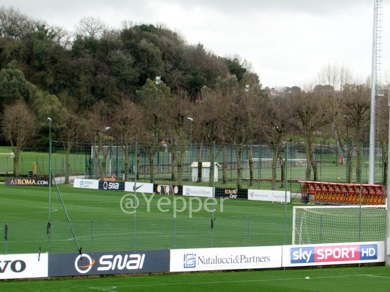 Trigoria, campo allenamenti