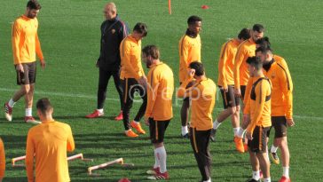 Roma Trigoria allenamenti