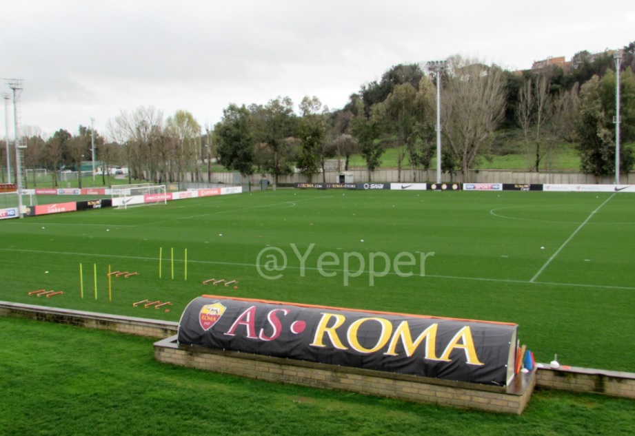 Roma, Trigoria campi allenamento
