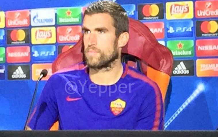 Strootman conferenza stampa