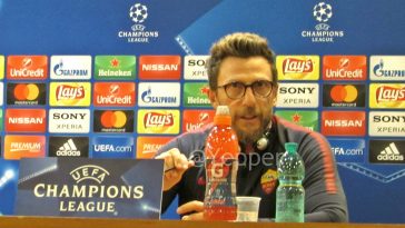 Di Francesco conferenza stampa pre Barcellona