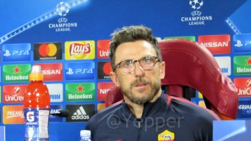 Di Francesco conferenza stampa pre Qarabag