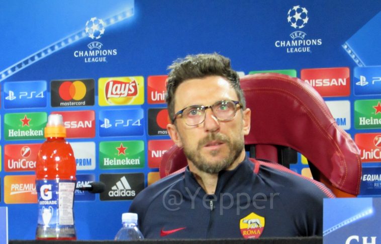 Di Francesco conferenza stampa pre Qarabag