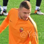 Dzeko allenamento