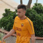 El Shaarawy allenamento Trigoria