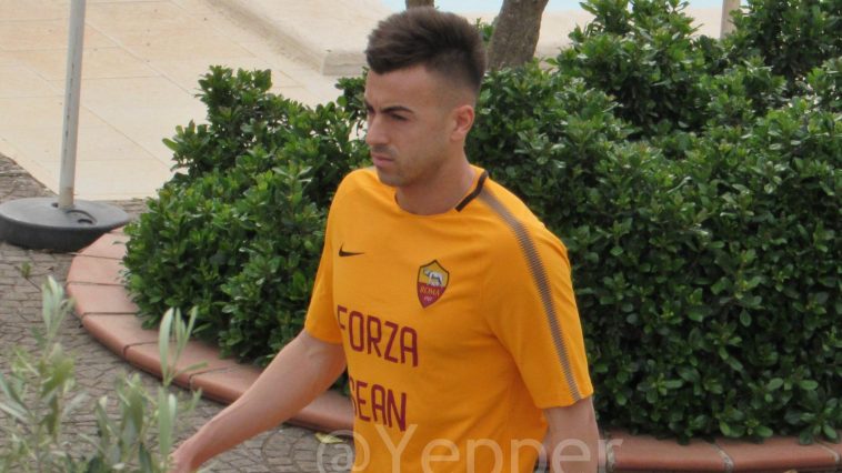 El Shaarawy allenamento Trigoria