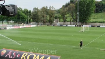 Allenamento Roma Trigoria