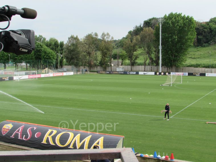 Allenamento Roma Trigoria