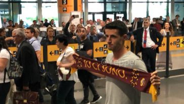Ivan Marcano arrivo a Fiumicino YP (2)