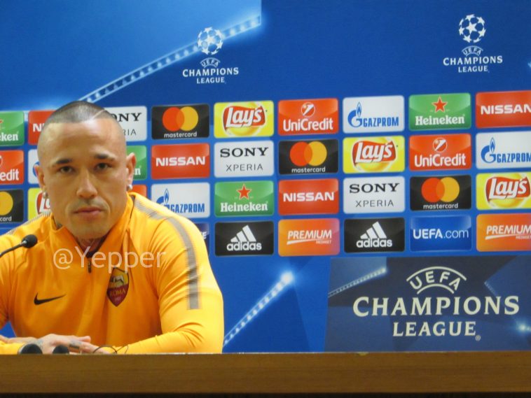 Nainggolan conferenza pre Liverpool YP1