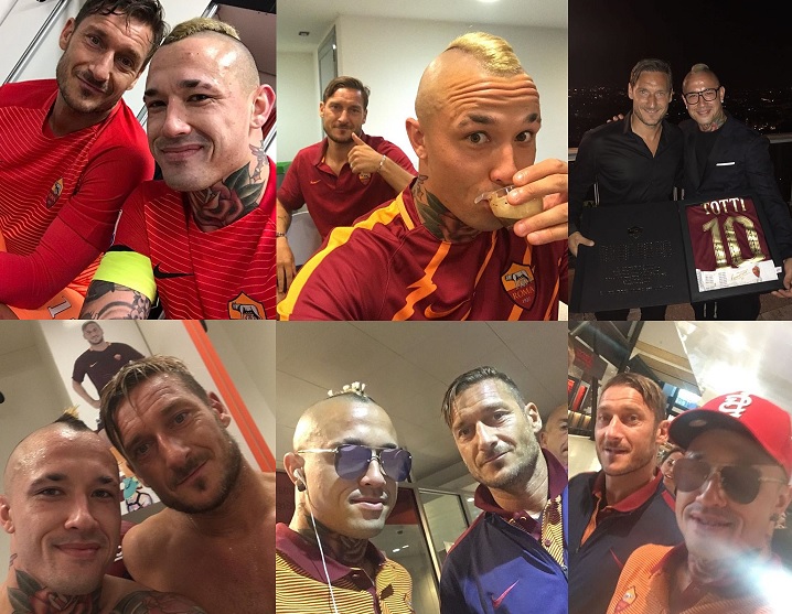 Nainggolan e Totti