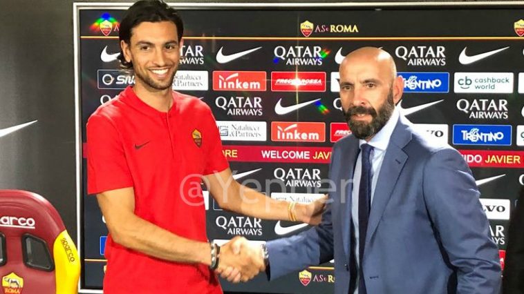 Pastore e Monchi conferenza stampa