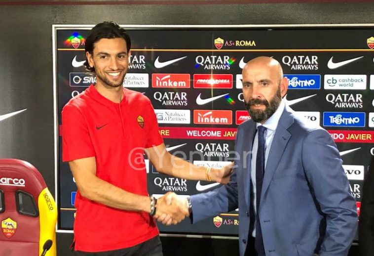 Pastore e Monchi conferenza stampa
