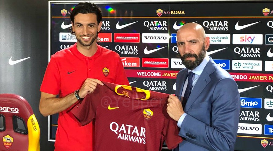Pastore e Monchi conferenza stampa YP