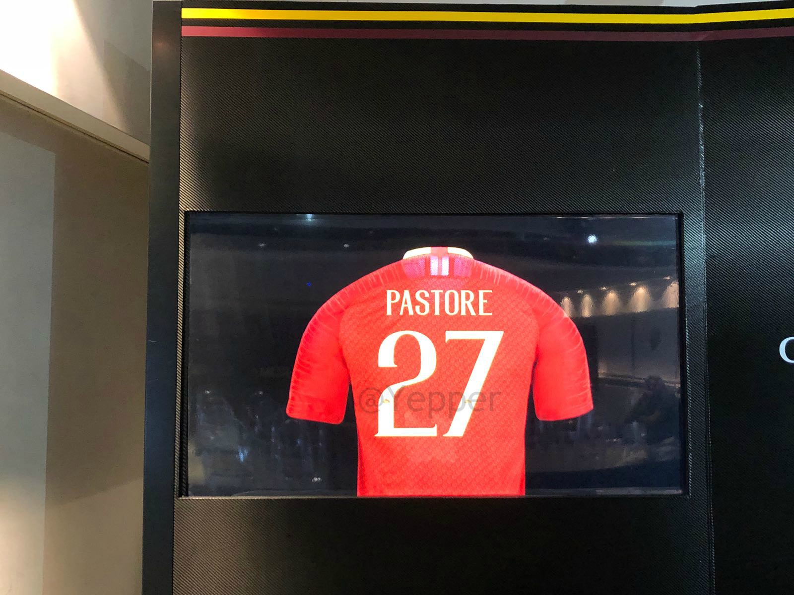 Pastore e Monchi conferenza stampa YP