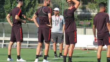 ripresa Allenamento Roma