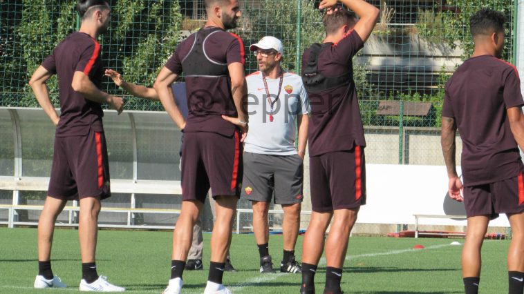 ripresa Allenamento Roma