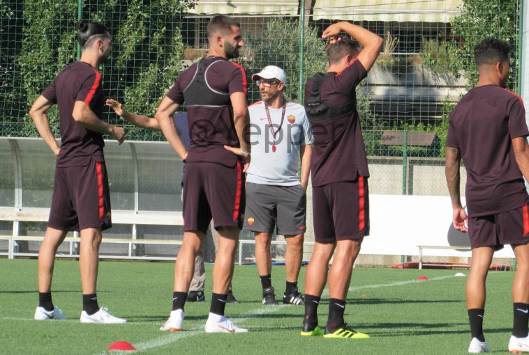 ripresa Allenamento Roma