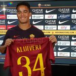 Conferenza stampa di Presnetazione di Kluivert con Monchi