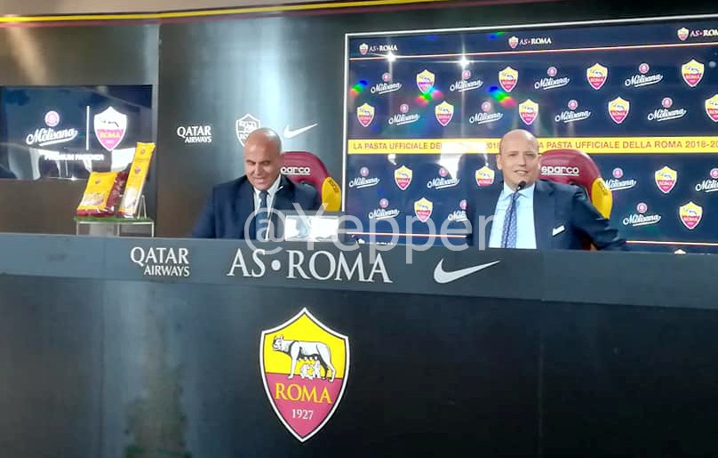 Conferenza stampa presentazione partnership AS Roma Molisana