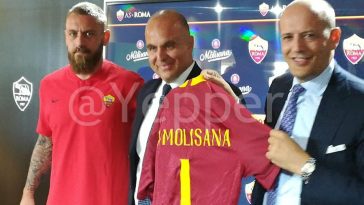 Conferenza stampa presentazione partnership AS Roma Molisana