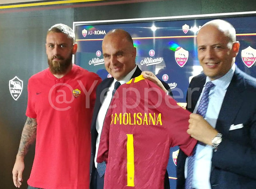Conferenza stampa presentazione partnership AS Roma Molisana