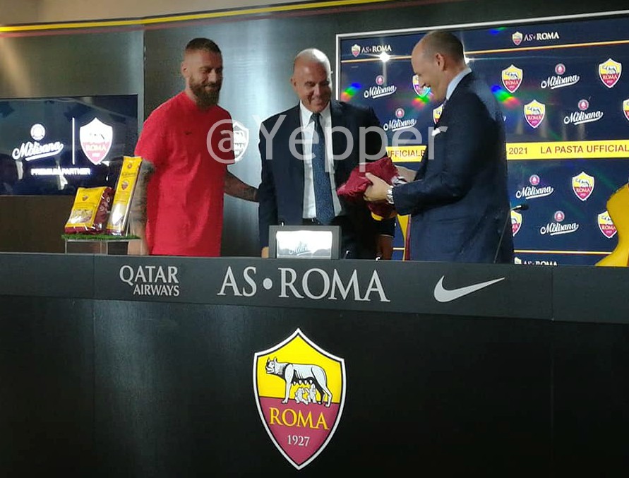 Conferenza stampa presentazione partnership AS Roma Molisana