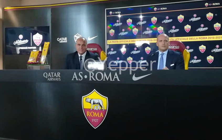 Conferenza stampa presentazione partnership AS Roma Molisana