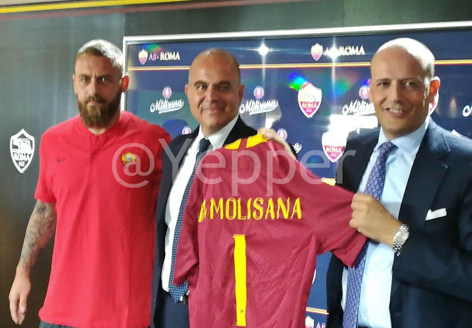 Conferenza stampa presentazione partnership AS Roma Molisana