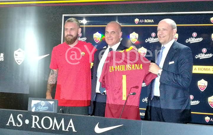 Conferenza stampa presentazione partnership AS Roma Molisana
