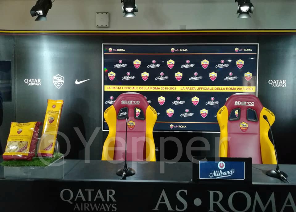 Conferenza stampa presentazione partnership AS Roma Molisana