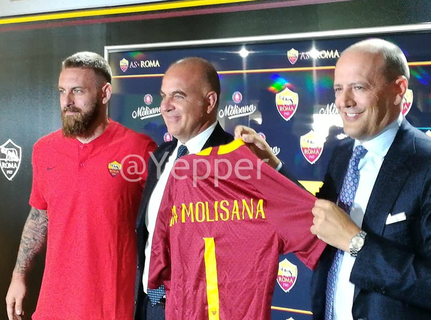 Conferenza stampa presentazione partnership AS Roma Molisana