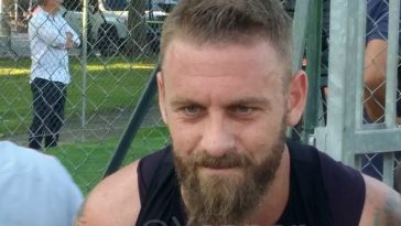 De Rossi ritirto Trigoria AS Roma