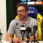 Di Francesco conferenza stampa amichevole Roma-Avellino yp