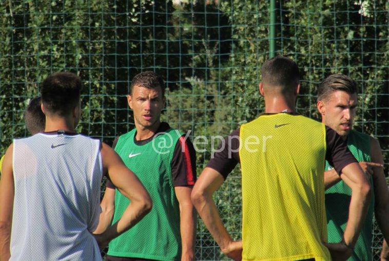 Doppia seduta AS Roma ritiro Trigoria