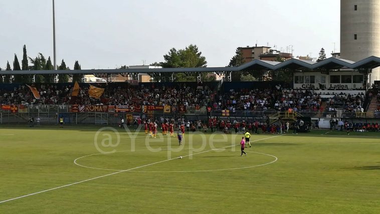 Francioni, amichevole Latina-Roma