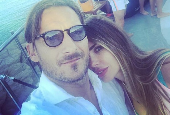 Ilary Blasi e Francesco Totti