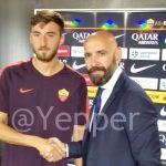 Presentazione Cristante insieme a Monchi