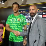 Presentazione Mirante con numero maglia
