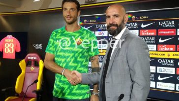 Presentazione Mirante con numero maglia