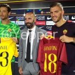 Mirante con Monchi e maglia
