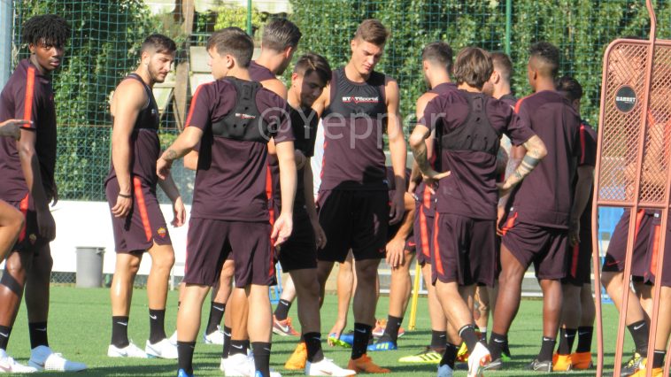Allenamento Roma doppia se