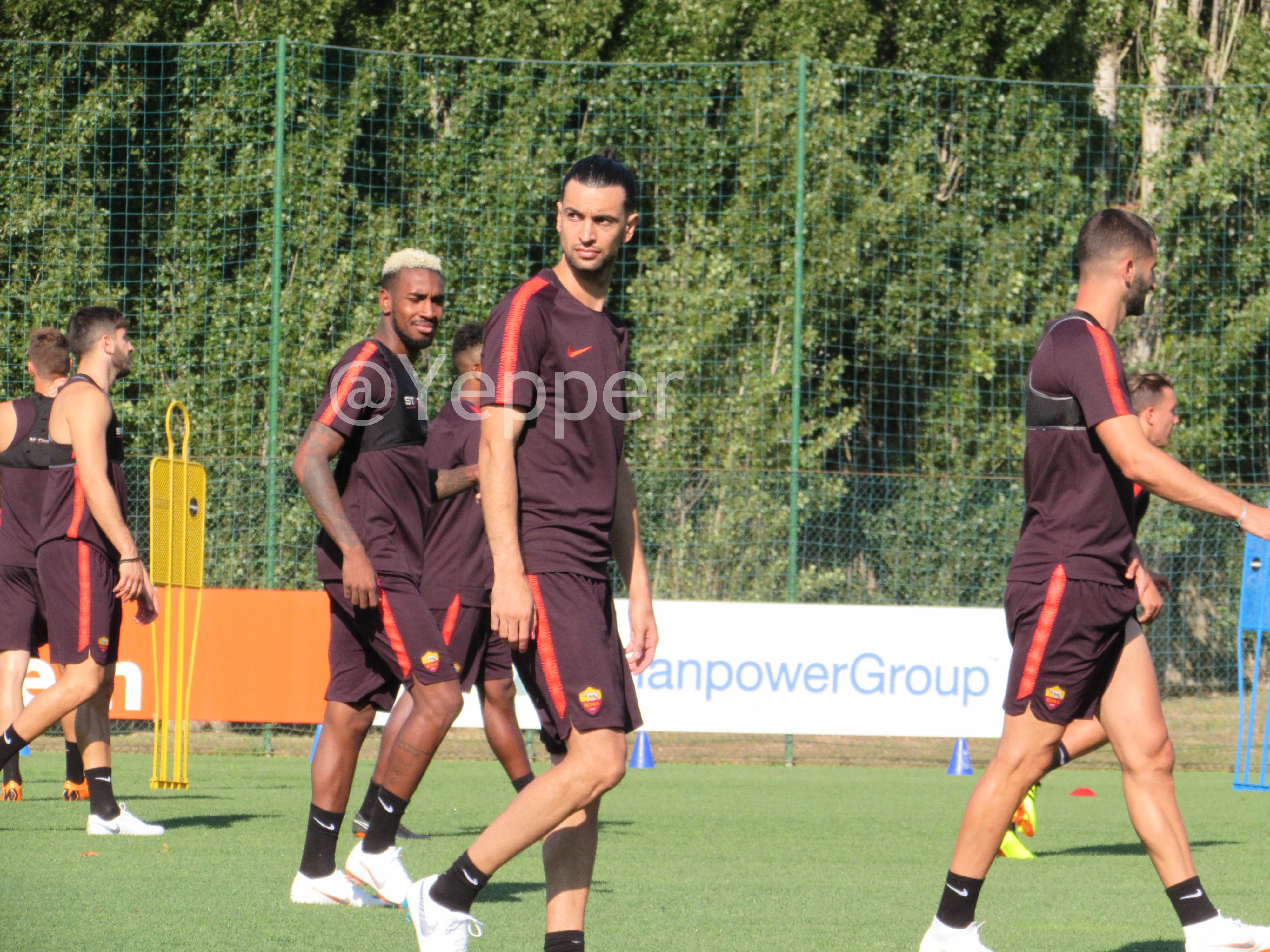 Allenamento Roma
