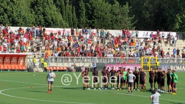 Stadio Tre Fontane allenamento Roma yp