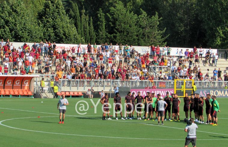 Stadio Tre Fontane allenamento Roma yp