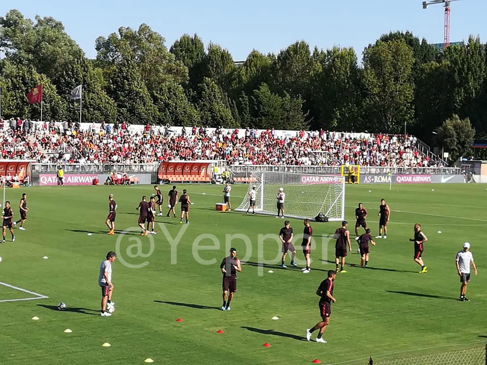 allenamento Tre Fontane