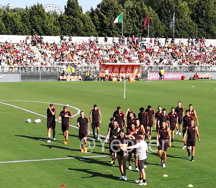 allenamento Tre Fontane