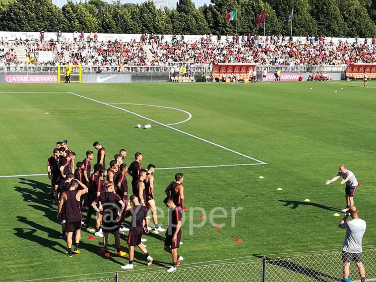 allenamento Tre Fontane