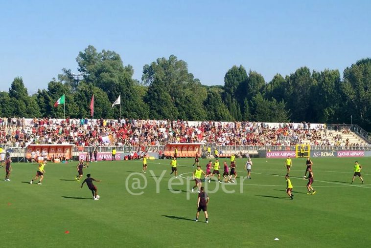 roma allenamento tre fontane
